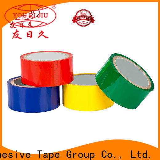 Yourijiu odorless bopp stationery tape anti-piercing for auto-packing machine