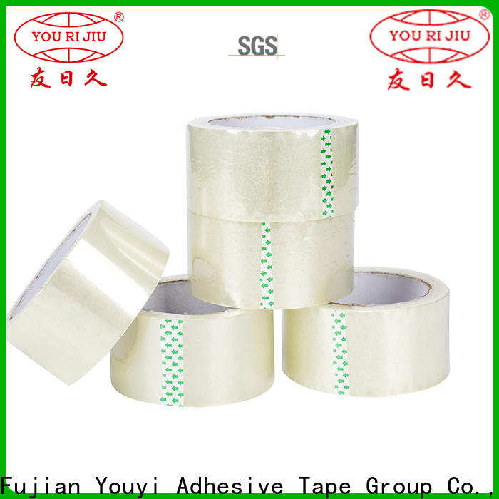 Yourijiu non-toxic bopp packaging tape factory price for auto-packing machine