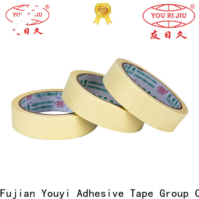 good chemical resistance masking tape easy to use for light duty packaging