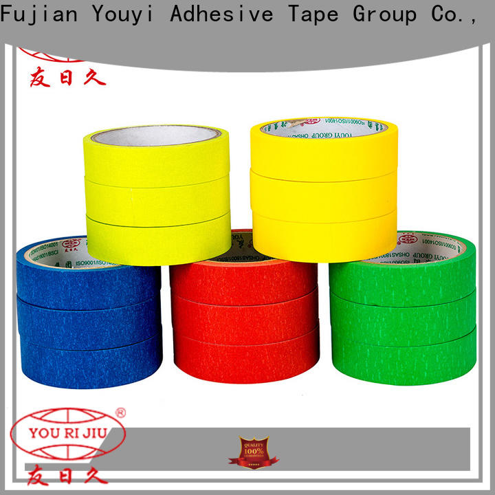 Yourijiu adhesive masking tape wholesale for woodwork