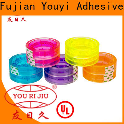odorless colored tape supplier for carton sealing