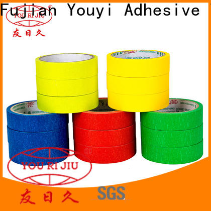 Yourijiu high temperature resistance masking tape price directly sale for light duty packaging