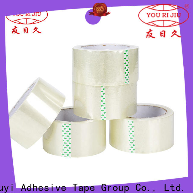 Yourijiu bopp packing tape supplier for carton sealing