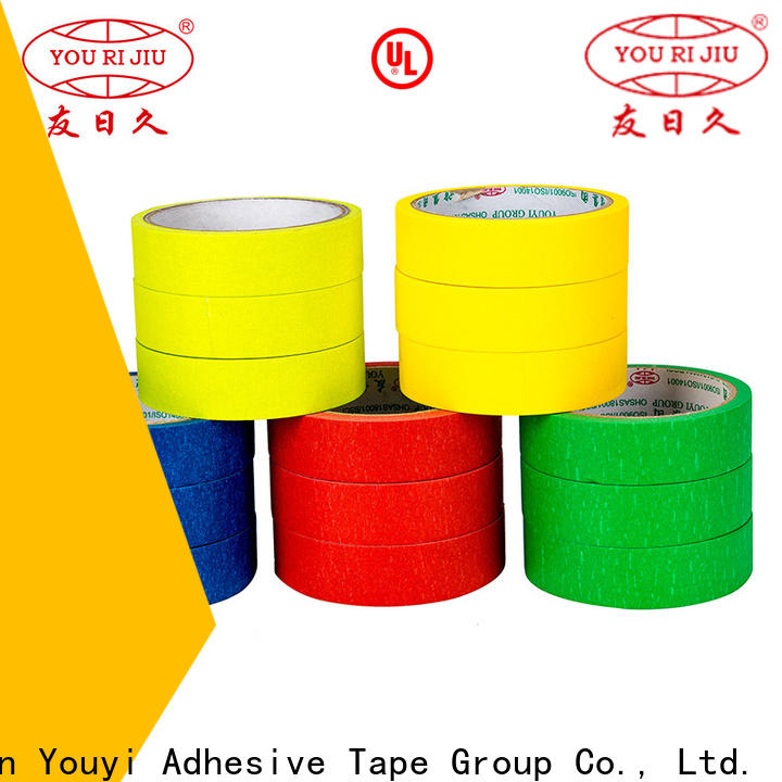 Yourijiu no residue best masking tape wholesale for bundling tabbing