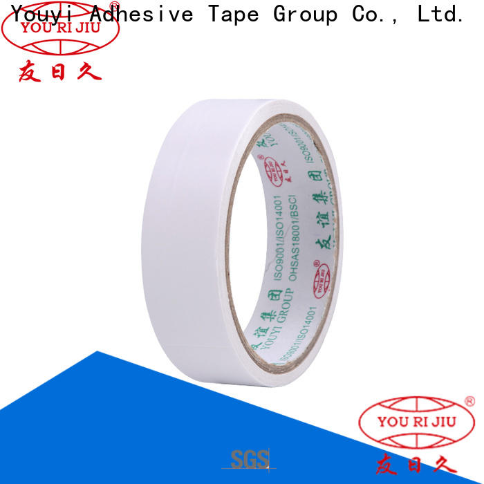 Yourijiu professional Double-sided Tissue Tape(waterbaseHotmeltSolvent) factory price for strapping