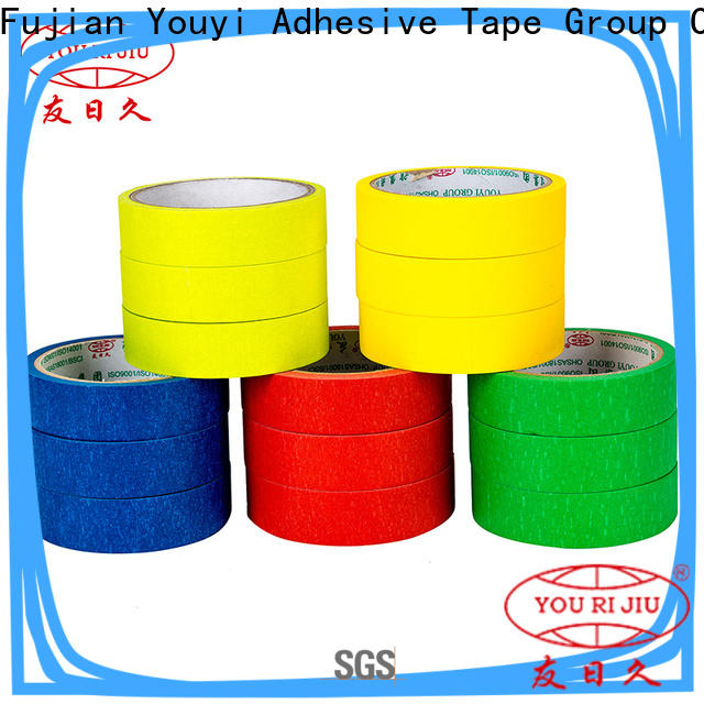 Yourijiu high adhesion masking tape easy to use for home decoration