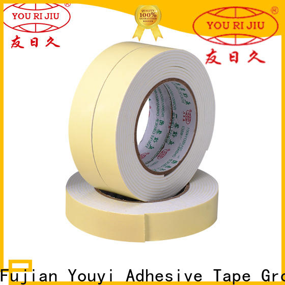 Yourijiu practical double-sided foam tape manufacturer for carton sealing