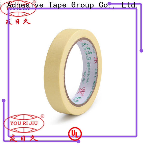 Yourijiu Medium and High Temperaturer Masking Tape manufacturer for carton sealing