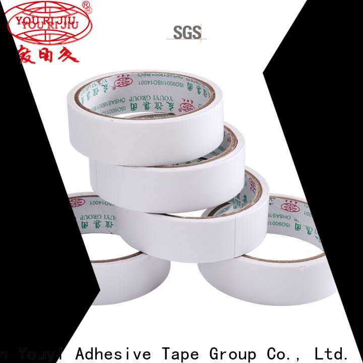 Yourijiu Double-sided Tissue Tape(waterbaseHotmeltSolvent) factory price for auto-packing machine