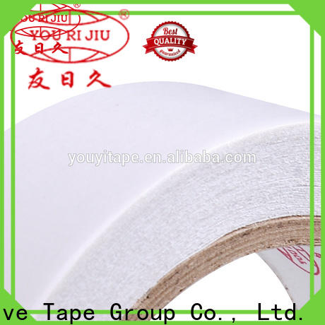 durable Double-sided Tissue Tape(waterbaseHotmeltSolvent) factory price for carton sealing