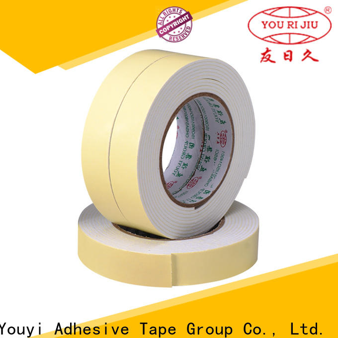 Yourijiu practical double-sided foam tape supplier for carton sealing