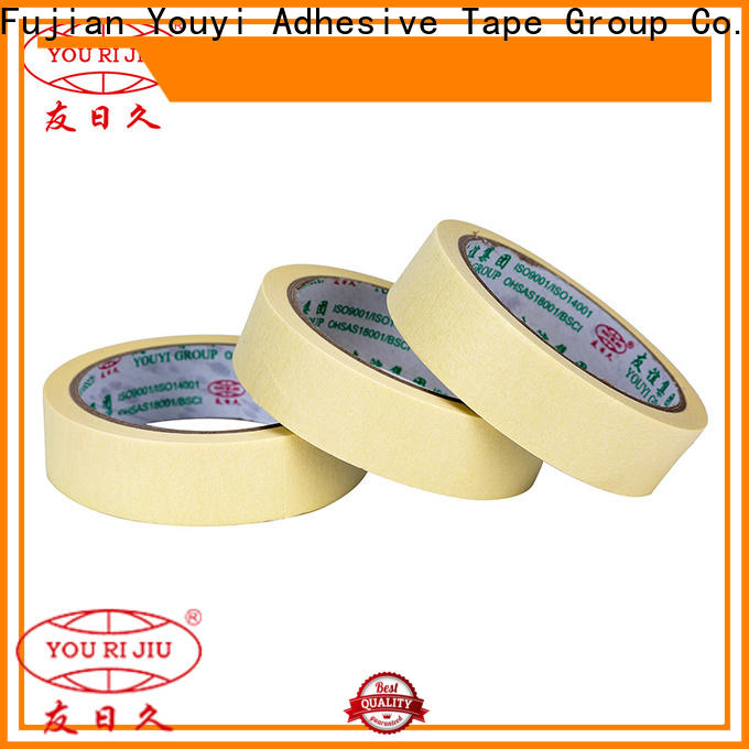 Yourijiu high adhesion best masking tape easy to use for light duty packaging