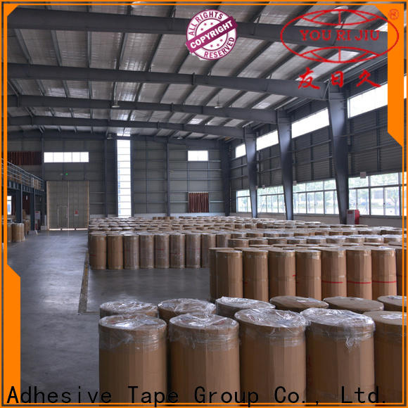 Yourijiu high quality Double-sided Tissue Tape JUMBO ROLL supplier for carton sealing