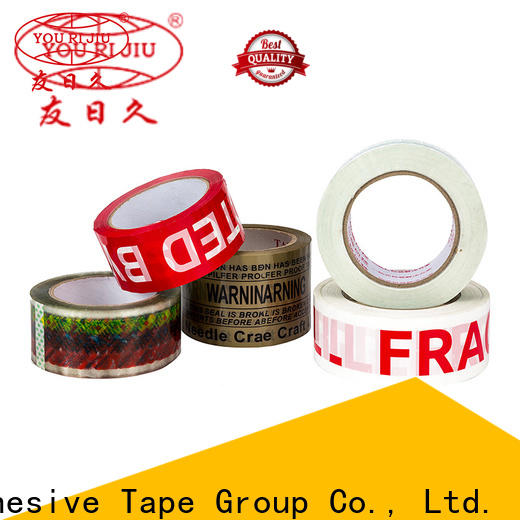 good quality bopp printed tape anti-piercing for auto-packing machine
