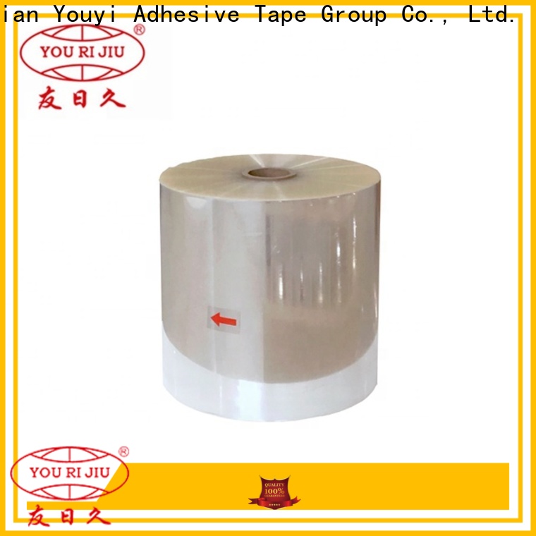 Yourijiu high quality bopp film supplier for carton sealing