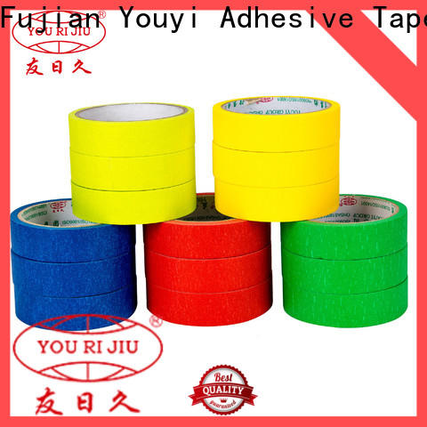 high quality color masking tape supplier for carton sealing