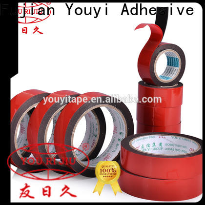 Yourijiu high quality double-sided foam tape manufacturer for carton sealing