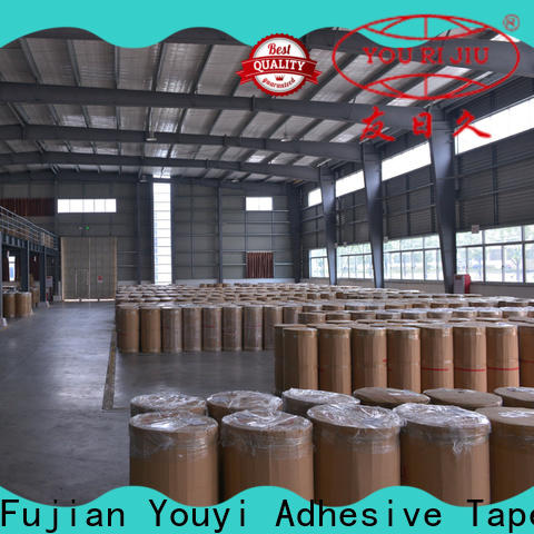 Yourijiu durable Double-sided Tissue Tape JUMBO ROLL supplier for carton sealing