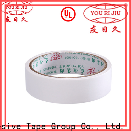 Yourijiu Double-sided Tissue Tape(waterbaseHotmeltSolvent) factory price for strapping