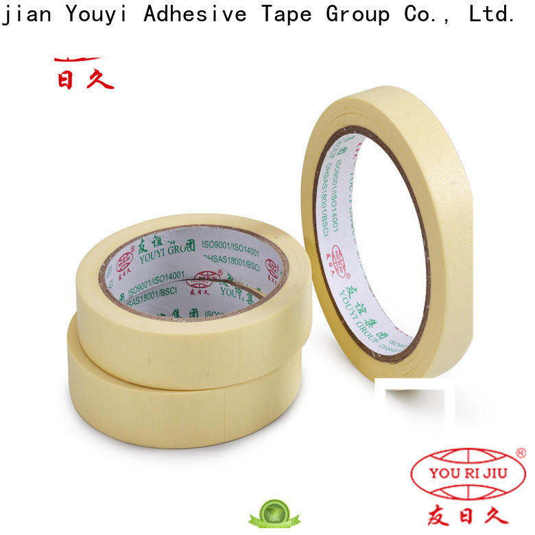 practical Medium and High Temperaturer Masking Tape factory price for decoration bundling