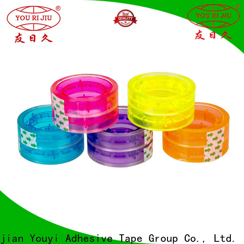 Yourijiu clear tape factory price for strapping