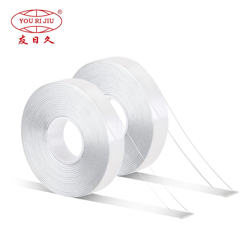 Double Sided Tape Heavy Duty Multipurpose Wall Tape Strong Sticky Transparent Nano Tape